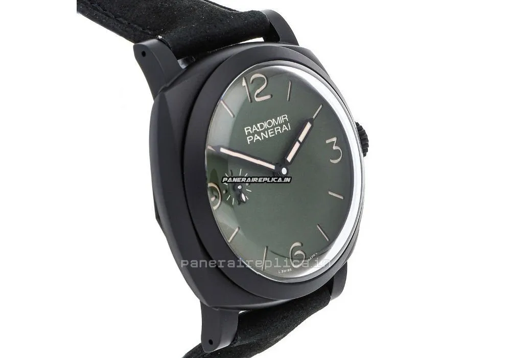 Alternative view of Wonderful Replica Panerai Panerai Watches 48mm Ceramic Case Mens/unisex Manual Winding Watch