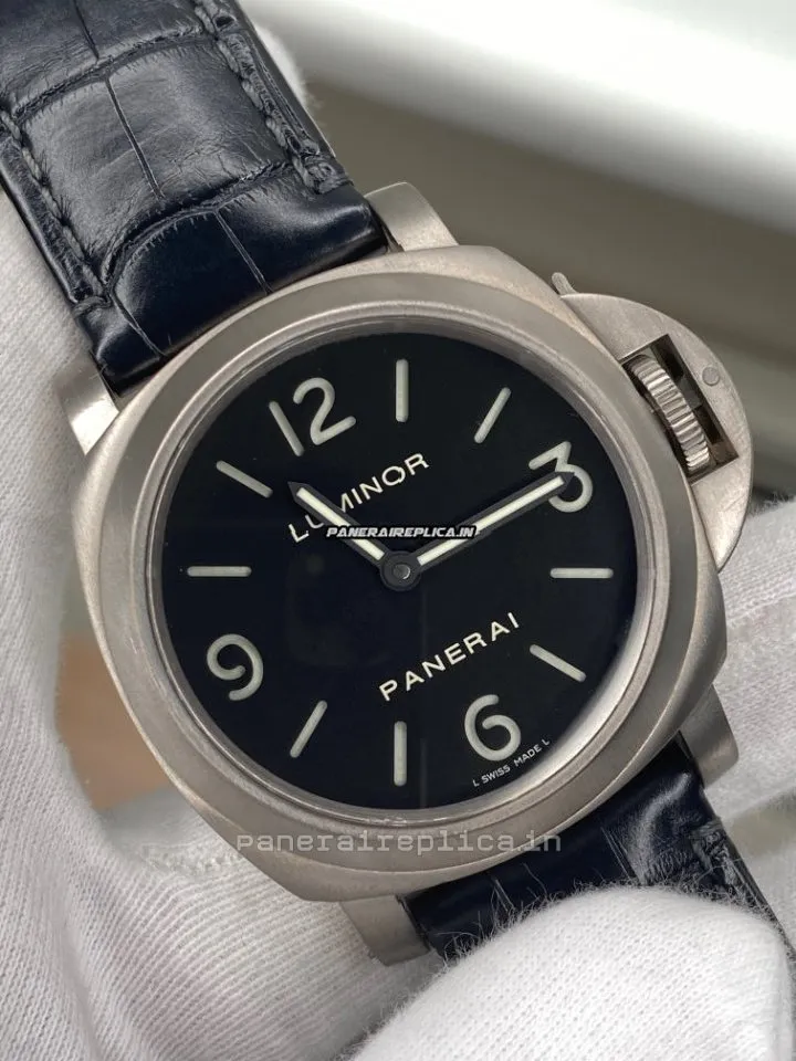 Alternative view of Aaa Fakes Panerai Luminor Base 44mm Steel Case Mens/unisex Manual Winding Watch