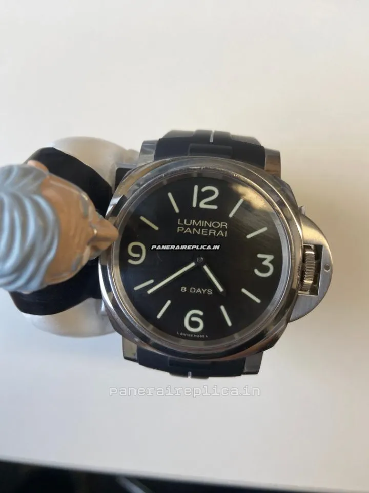Alternative view of Discount Copy Panerai Luminor Base 44mm Steel Case Mens/unisex Manual Winding Watch