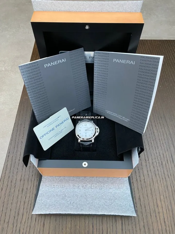 Great Knockoff Panerai Luminor Base 44mm Steel Case Mens/unisex Manual Winding Watch