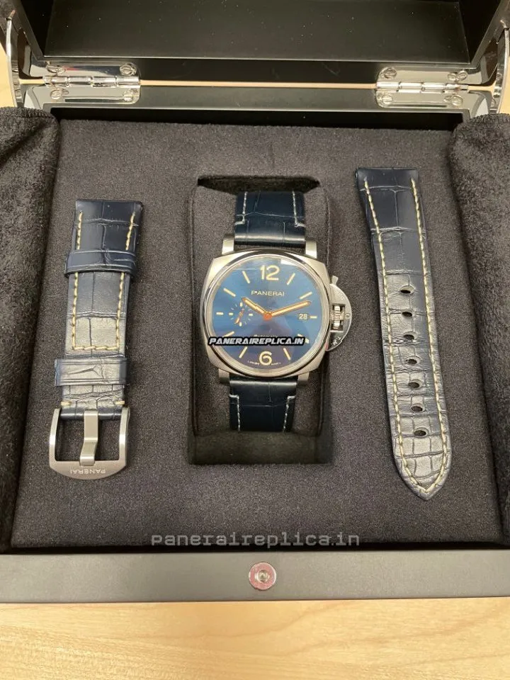 Alternative view of Amazing Replica Panerai Luminor Due 42mm Titanium Case Mens/unisex Automatic Watch