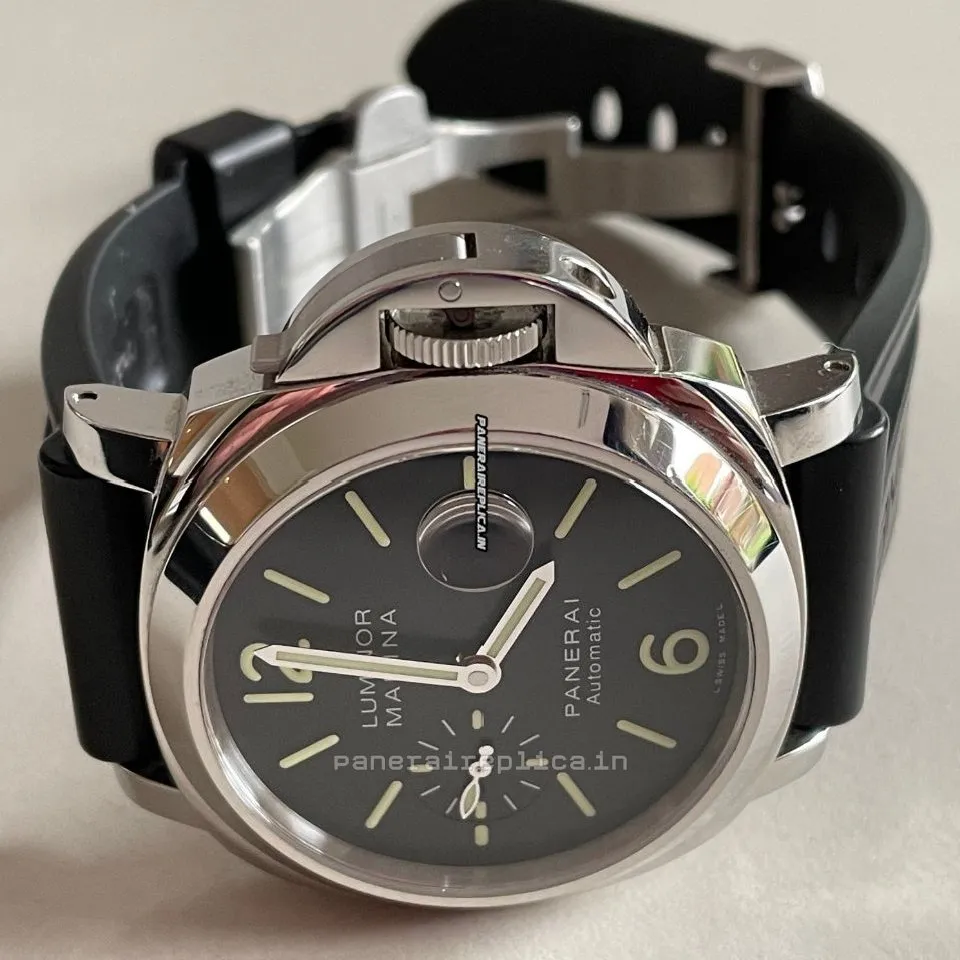 Alternative view of Reliable Replicas Panerai Luminor Marina 44mm Steel Case Mens/unisex Automatic Watch