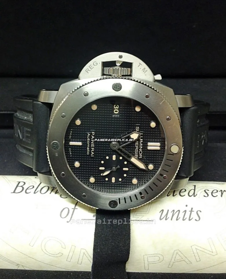 Alternative view of Suitable Fakes Panerai Special Editions 44mm Titanium Case Mens/unisex Automatic Watch