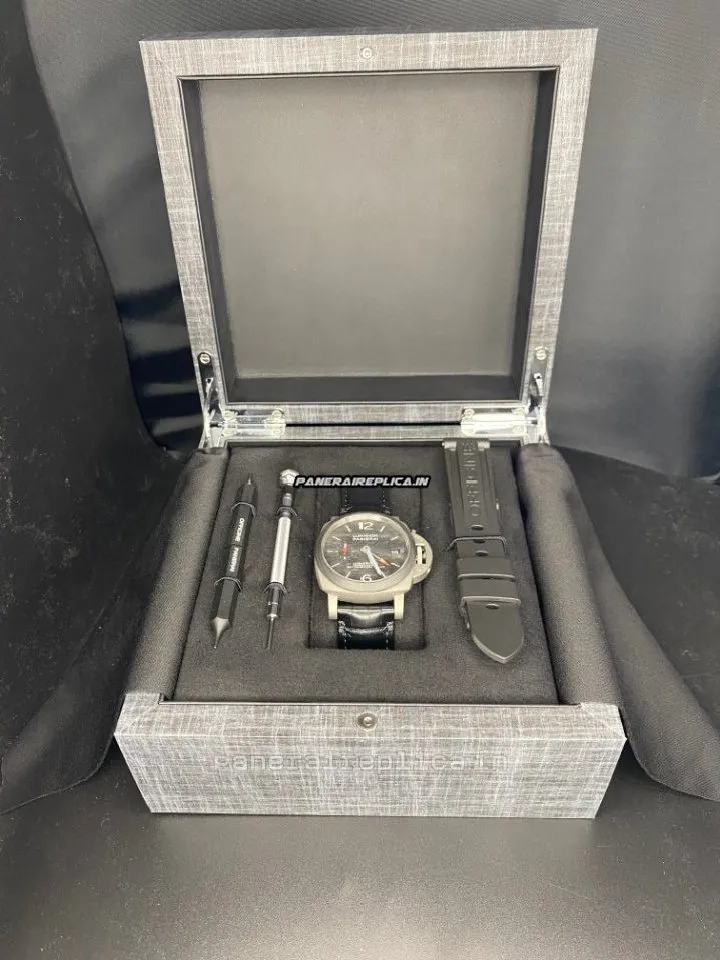 Alternative view of Amazing Knockoff Panerai Panerai Watches Titanium Case Mens/unisex Automatic Watch