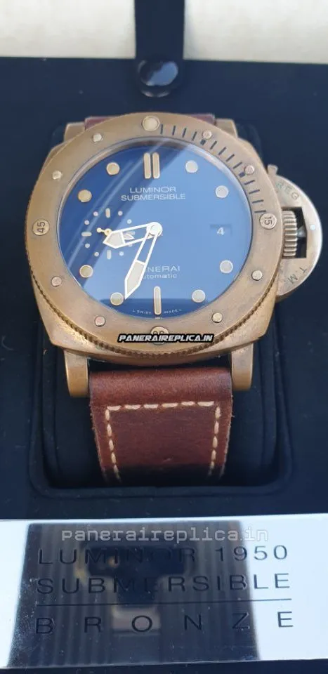 Alternative view of Ideal Replica Panerai Special Editions Bronze Case Mens/unisex Automatic Watch