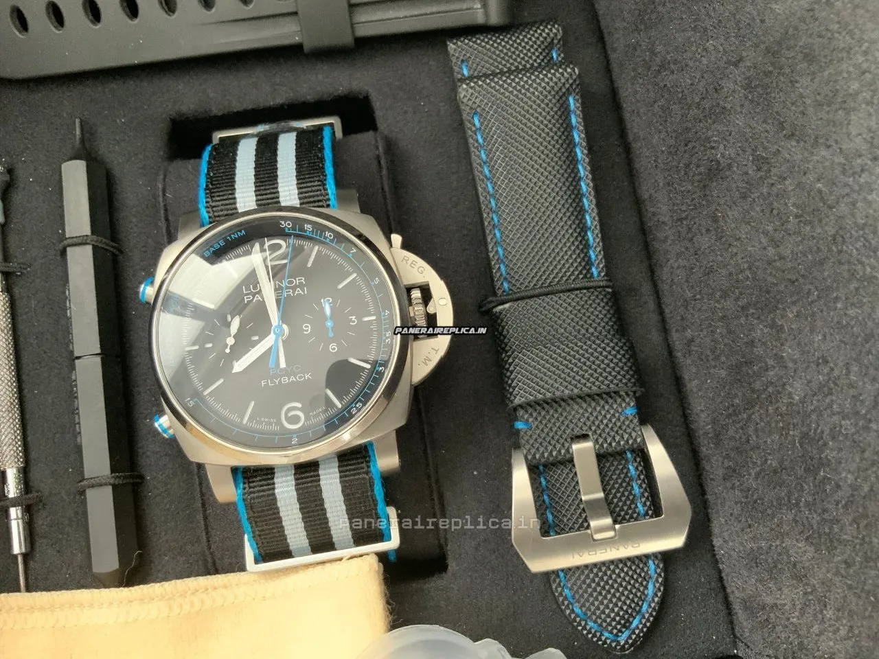 Unique Fake Panerai Luminor 44mm Titanium Case Mens/unisex Automatic Watch