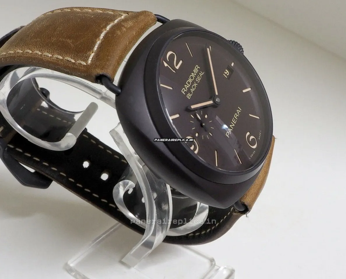 Alternative view of Top Copies Panerai Radiomir Black Seal Watch
