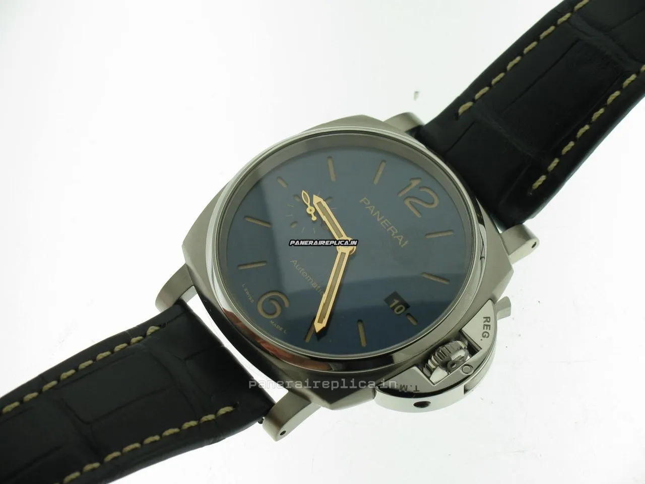 Alternative view of Discount Clone Panerai Luminor Due 42mm Titanium Case Mens/unisex Automatic Watch