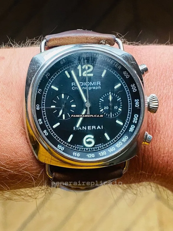 Awesome Copies Panerai Radiomir Chronograph 45mm Steel Case Mens/unisex Automatic Watch