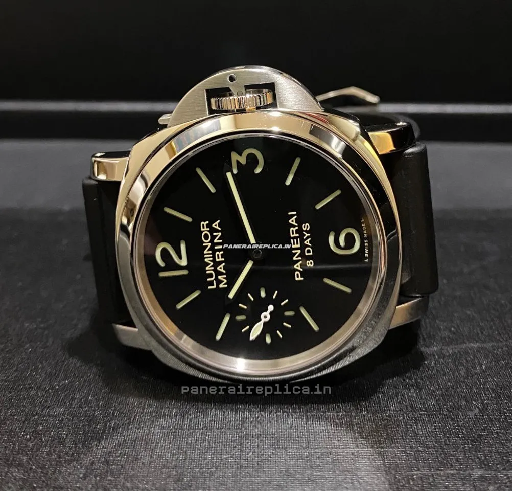 Amazing Fake Panerai Luminor Marina 44mm Steel Case Mens/unisex Manual Winding Watch