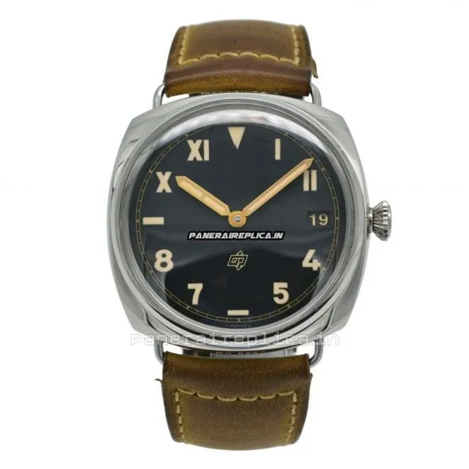 Fabulous Replica Panerai Radiomir 3 Days Gmt 47mm Steel Case Mens/unisex Manual Winding Watch