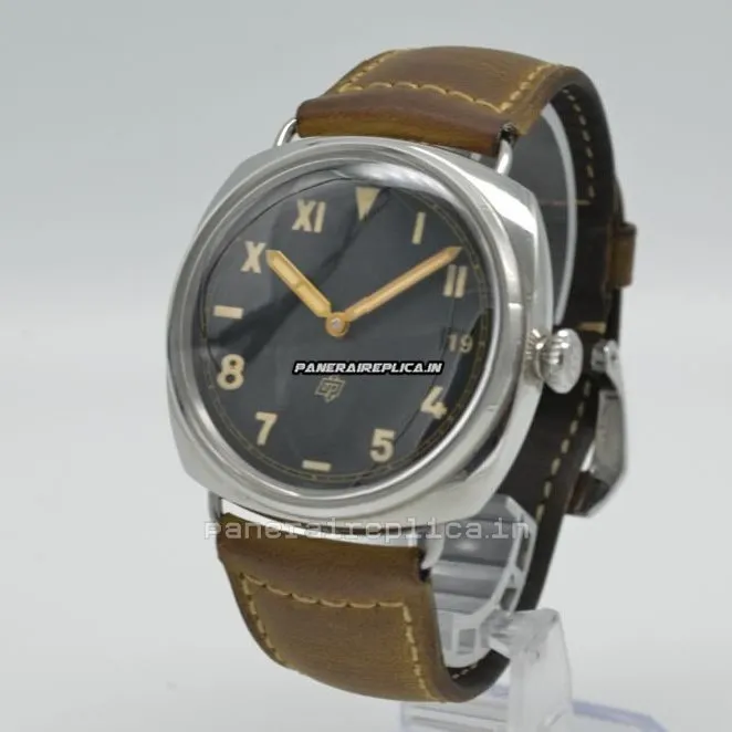 Alternative view of Fabulous Replica Panerai Radiomir 3 Days Gmt 47mm Steel Case Mens/unisex Manual Winding Watch