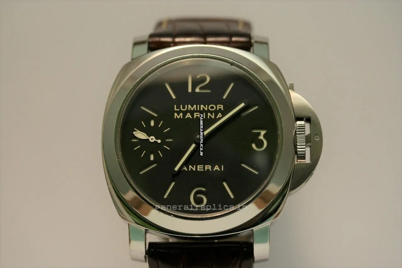 Affordable Fake Panerai Luminor Marina 44mm Steel Case Mens/unisex Manual Winding Watch