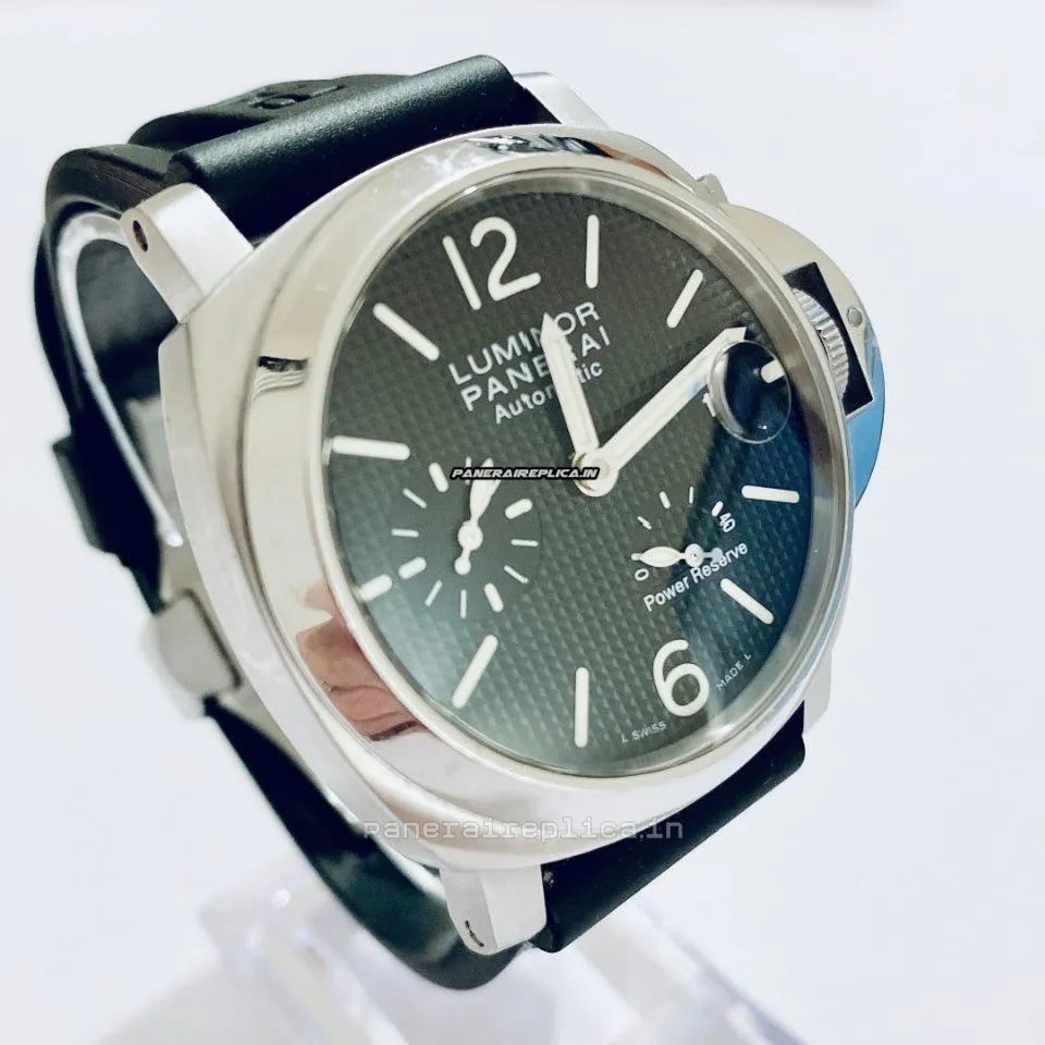 Alternative view of Cool Replica Panerai Luminor Power Reserve 40mm Steel Case Mens/unisex Automatic Watch
