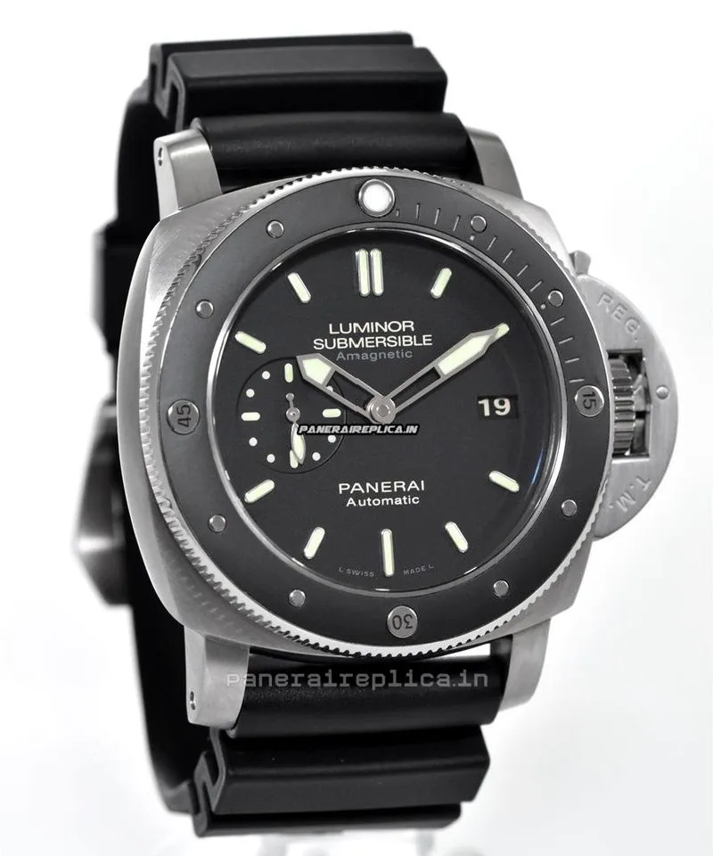 Trustworthy Replica Panerai Luminor Submersible 47mm Titanium Case Mens/unisex Automatic Watch