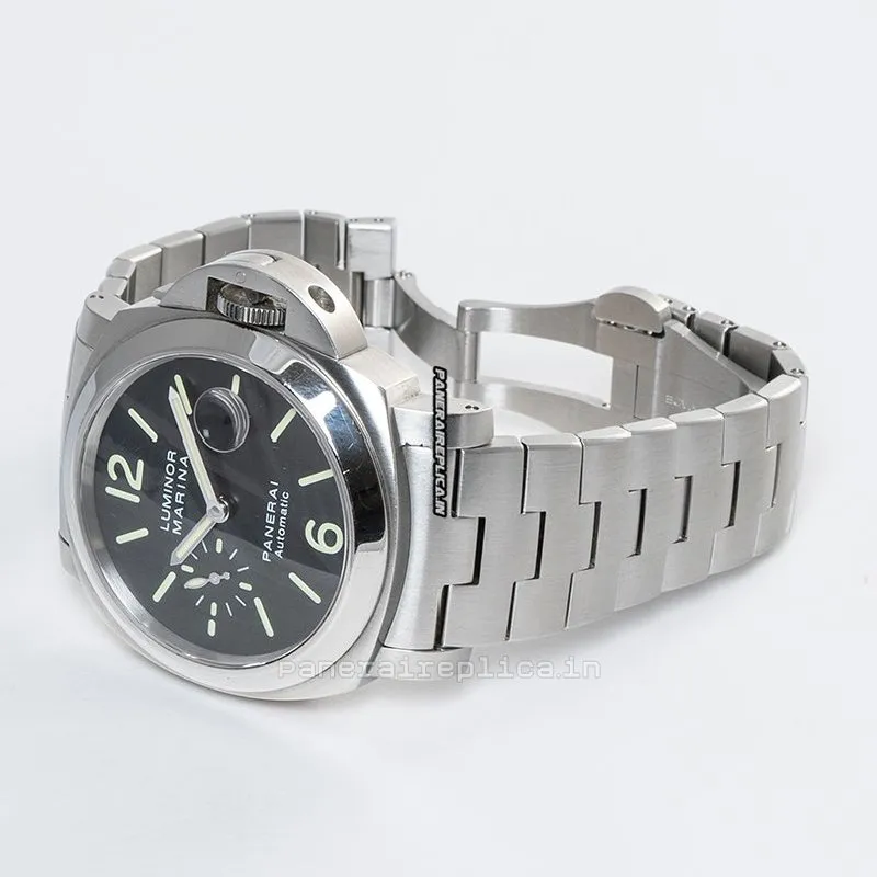 Alternative view of 1:1 Replica Panerai Luminor Marina 44.00mm Steel Case Mens/unisex Automatic Watch