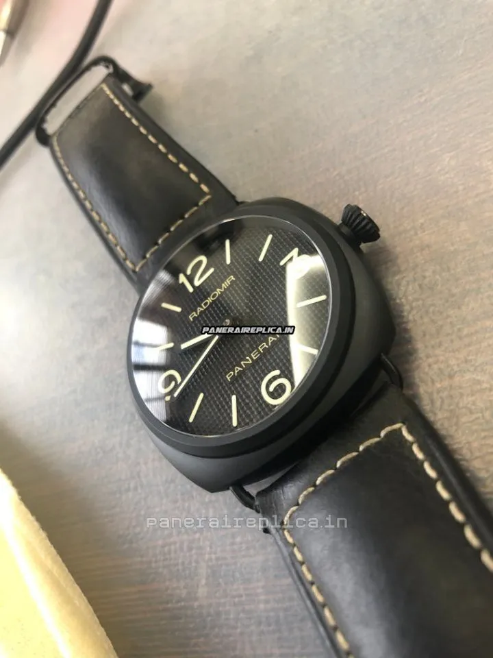 Alternative view of Aaa Replica Panerai Radiomir 45mm Ceramic Case Mens/unisex Manual Winding Watch
