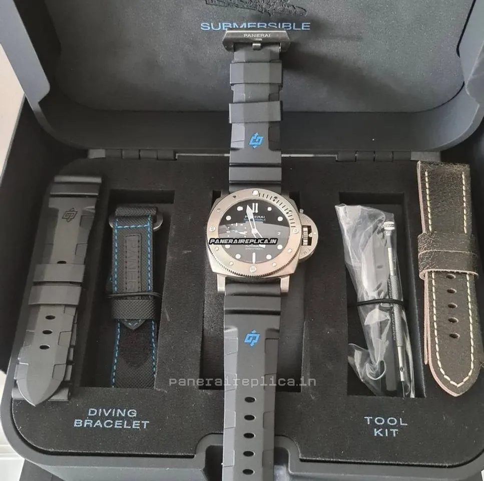 Fabulous Copy Panerai Luminor Submersible 47mm Titanium Case Mens/unisex Automatic Watch