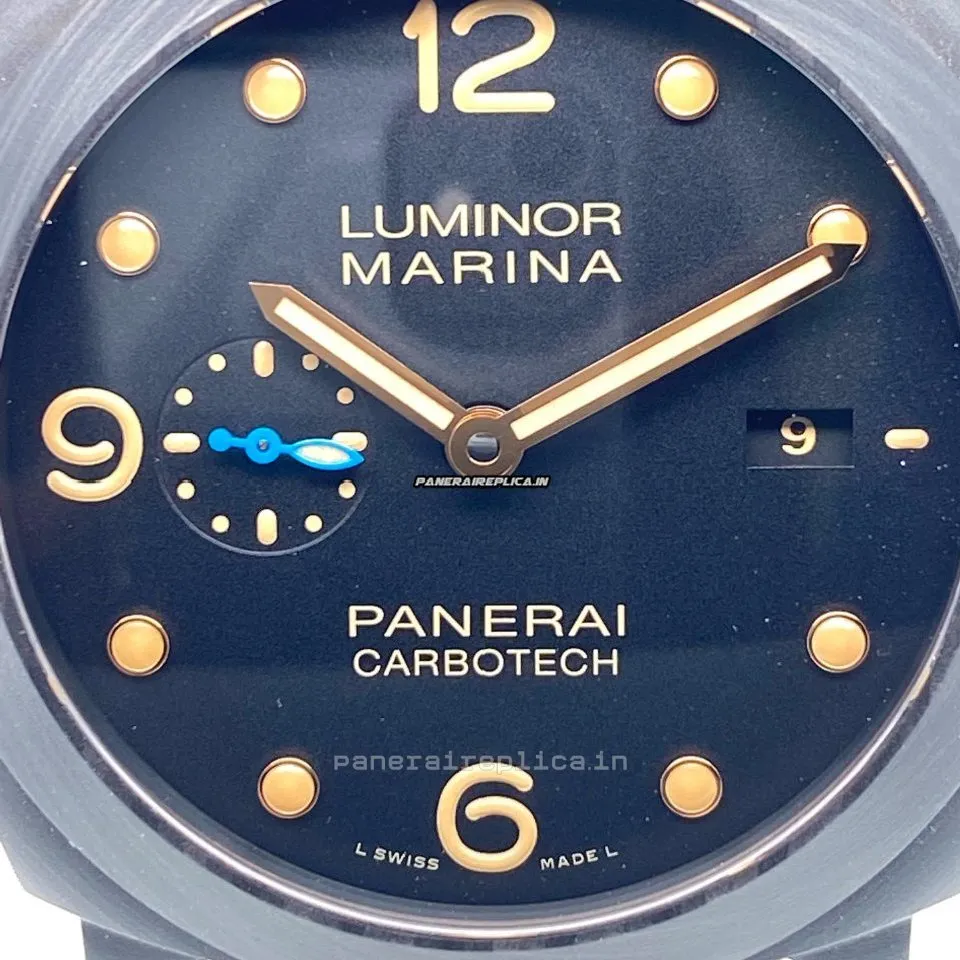 1:1 Fakes Panerai Panerai Watches 44mm Titanium Case Mens/unisex Automatic Watch