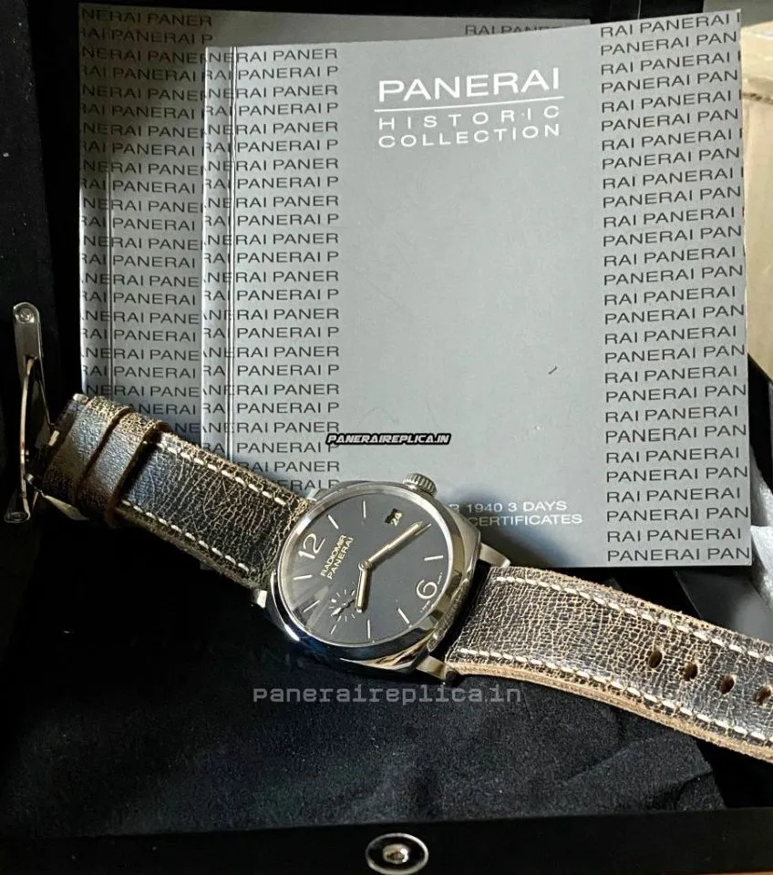 Alternative view of Suitable Clone Panerai Radiomir 1940 47mm Steel Case Mens/unisex Manual Winding Watch