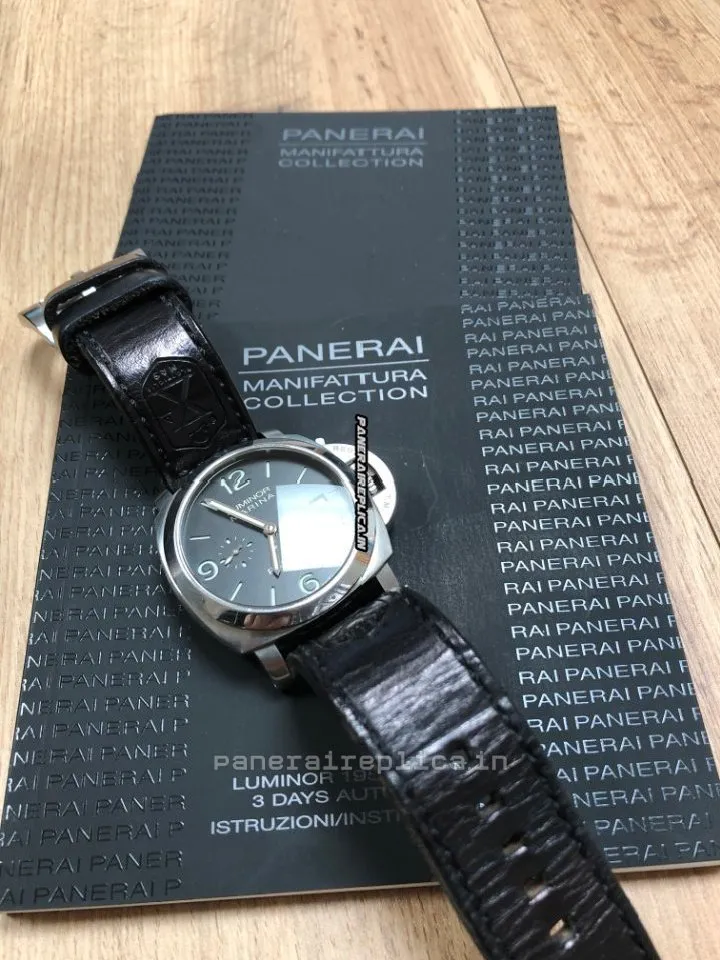 Alternative view of Distinctive Replica Panerai Luminor Marina 44mm Steel Case Mens/unisex Automatic Watch