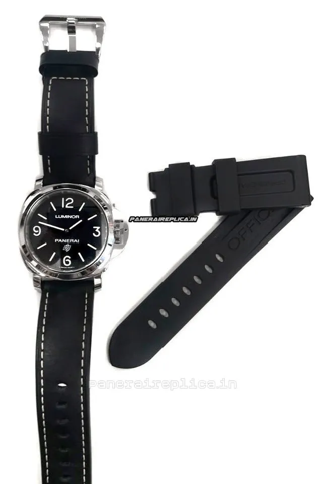 Alternative view of Pleasing Imitation Panerai Luminor Base 44x55mm Steel Case Mens/unisex Manual Winding Watch