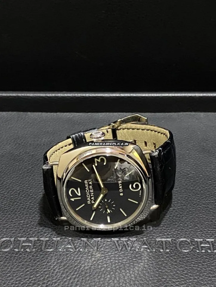 Pleasing Replica Panerai Radiomir 8 Days Gmt 45mm Steel Case Mens/unisex Manual Winding Watch