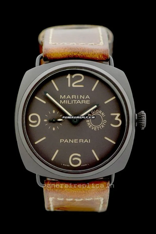 Lovely Copies Panerai Special Editions 47mm Ceramic Case Mens/unisex Manual Winding Watch