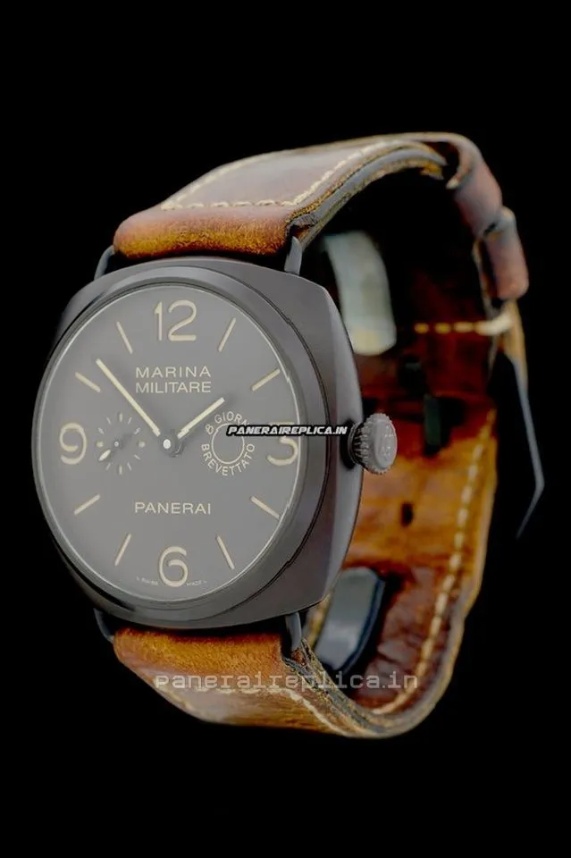 Alternative view of Lovely Copies Panerai Special Editions 47mm Ceramic Case Mens/unisex Manual Winding Watch