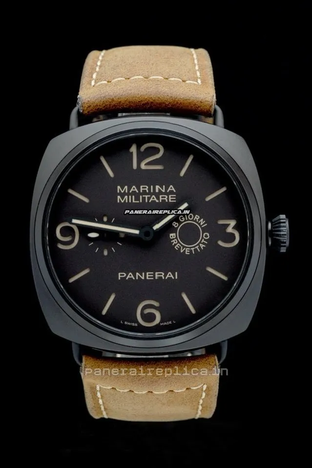 Lovely Knockoff Panerai Special Editions 47mm Ceramic Case Mens/unisex Manual Winding Watch