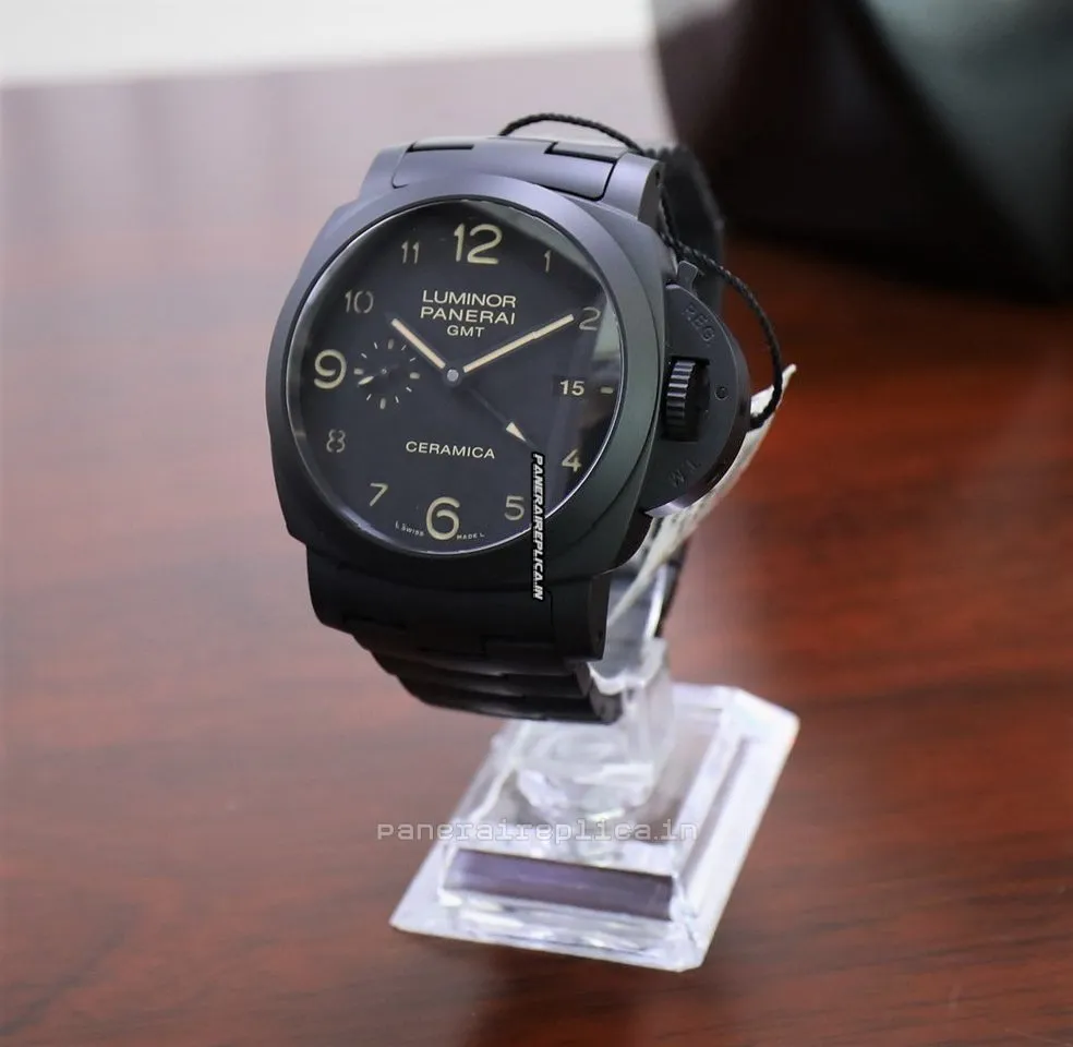 Alternative view of Aaa Replica Panerai Luminor 1950 44mm Ceramic Case Mens/unisex Automatic Watch