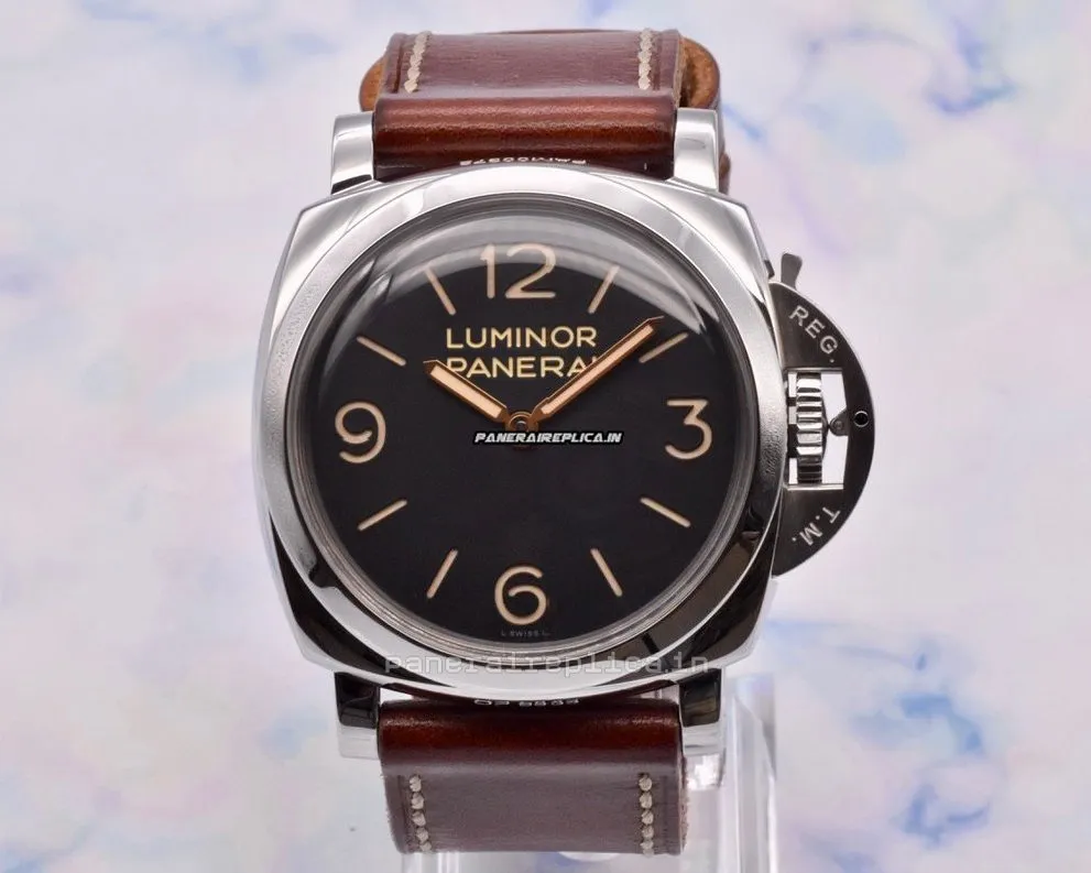 Good Copies Panerai Luminor 1950 47mm Steel Case Mens/unisex Manual Winding Watch