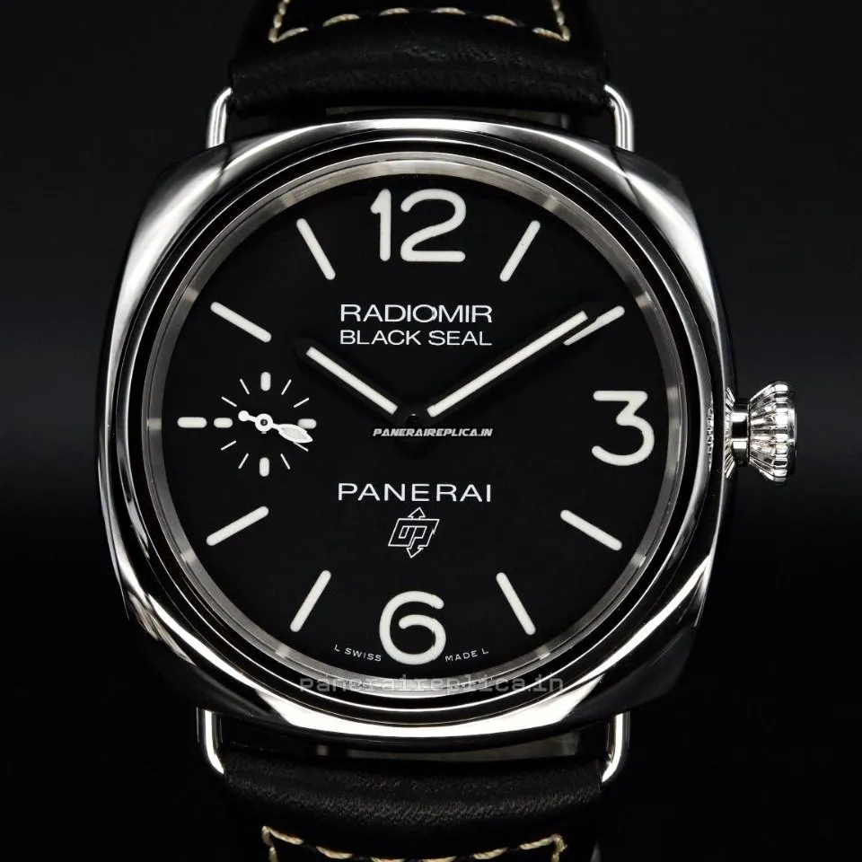 Amazing Replica Panerai Radiomir Black Seal Steel Case Mens/unisex Manual Winding Watch