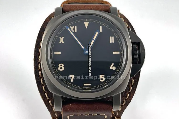 Pleasing Replica Panerai Luminor 44mm Titanium Case Mens/unisex Manual Winding Watch