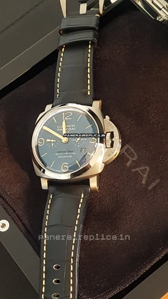 Exquisite Knockoff Panerai Luminor 1950 47mm Titanium Case Mens/unisex Manual Winding Watch