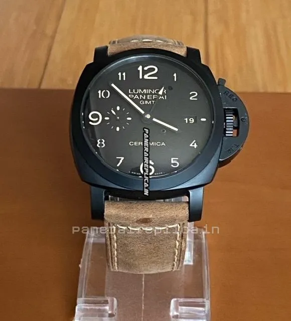 Alternative view of Distinctive Imitation Panerai Luminor 1950 44mm Ceramic Case Mens/unisex Automatic Watch