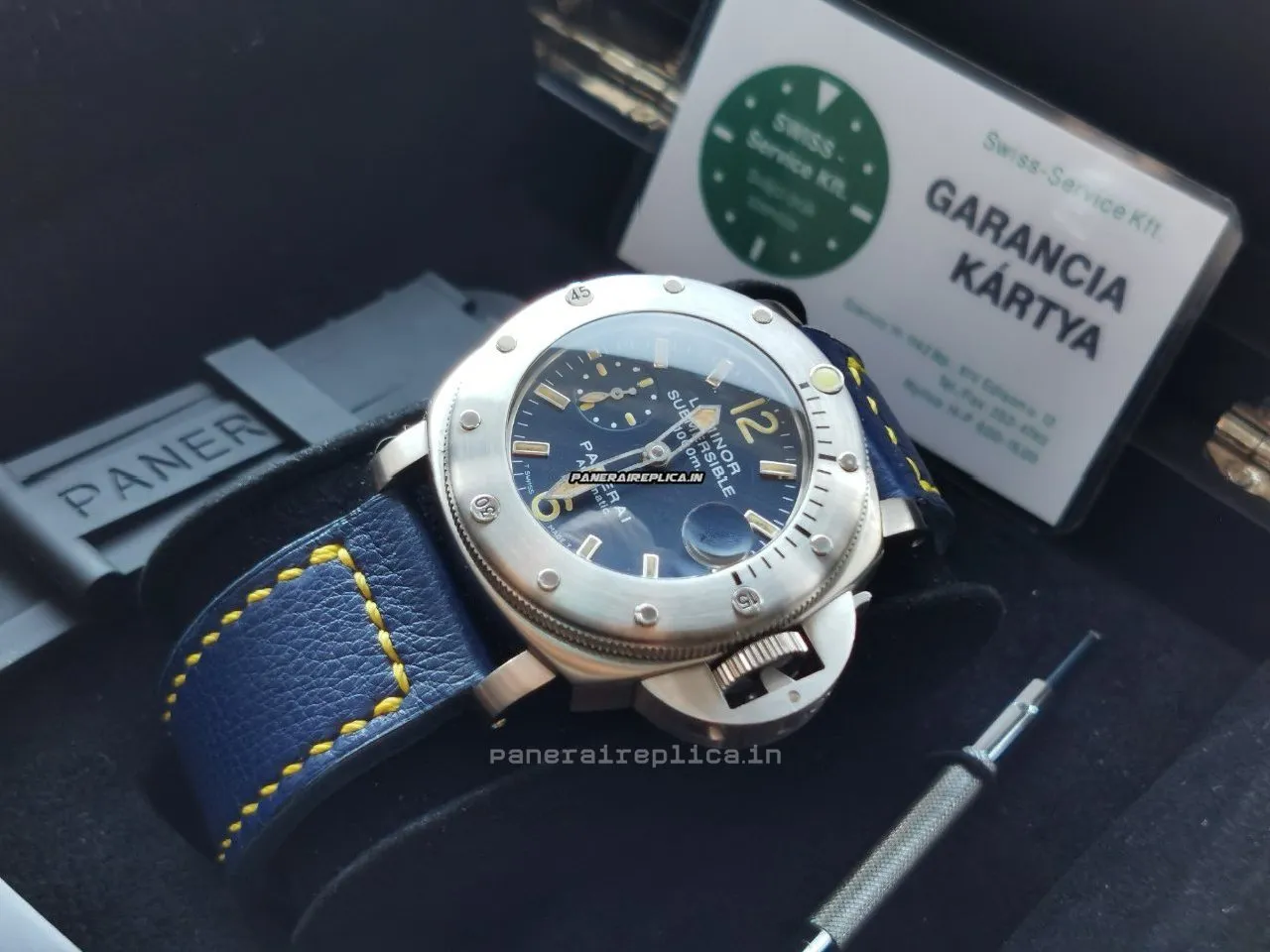 Suitable Imitation Panerai Luminor Submersible 44mm Steel Case Mens/unisex Automatic Watch
