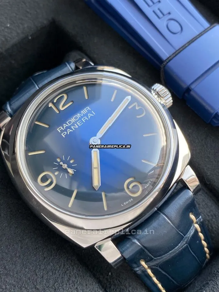 Design Fake Panerai Panerai Watches 47mm Steel Case Mens/unisex Manual Winding Watch