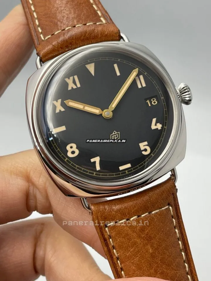 High-end Knockoff Panerai Radiomir 3 Days Gmt 47mm Steel Case Mens/unisex Manual Winding Watch