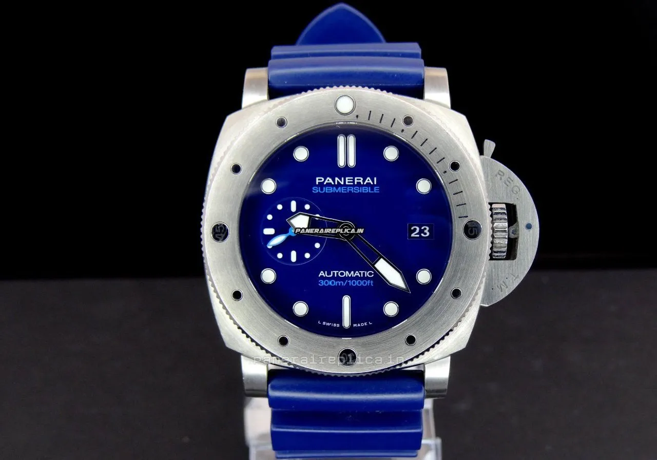 Awesome Fakes Panerai Luminor Submersible 47mm Titanium Case Mens/unisex Automatic Watch