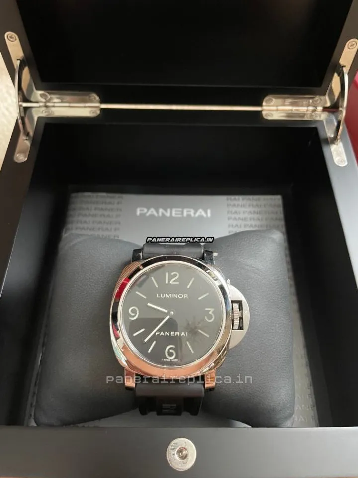 Great Imitation Panerai Luminor Base 44mm Steel Case Mens/unisex Manual Winding Watch