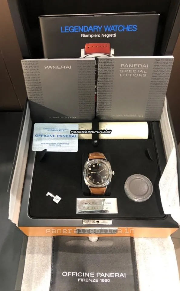 Alternative view of Fabulous Fakes Panerai Special Editions 47mm Steel Case Mens/unisex Manual Winding Watch