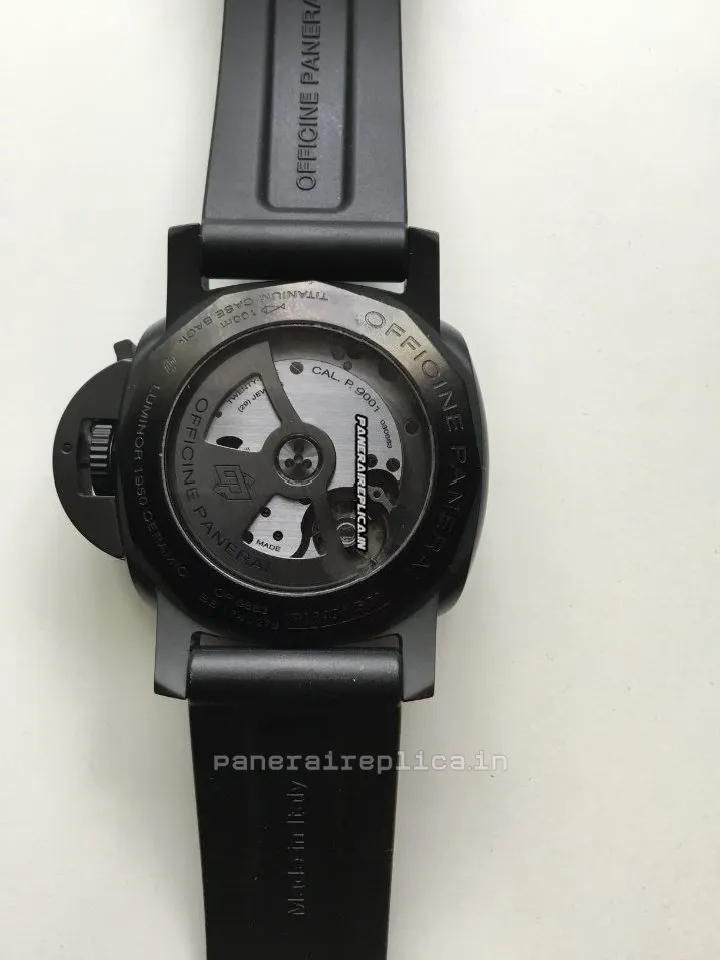 Alternative view of Exquisite Imitation Panerai Luminor 1950 44mm Ceramic Case Mens/unisex Automatic Watch