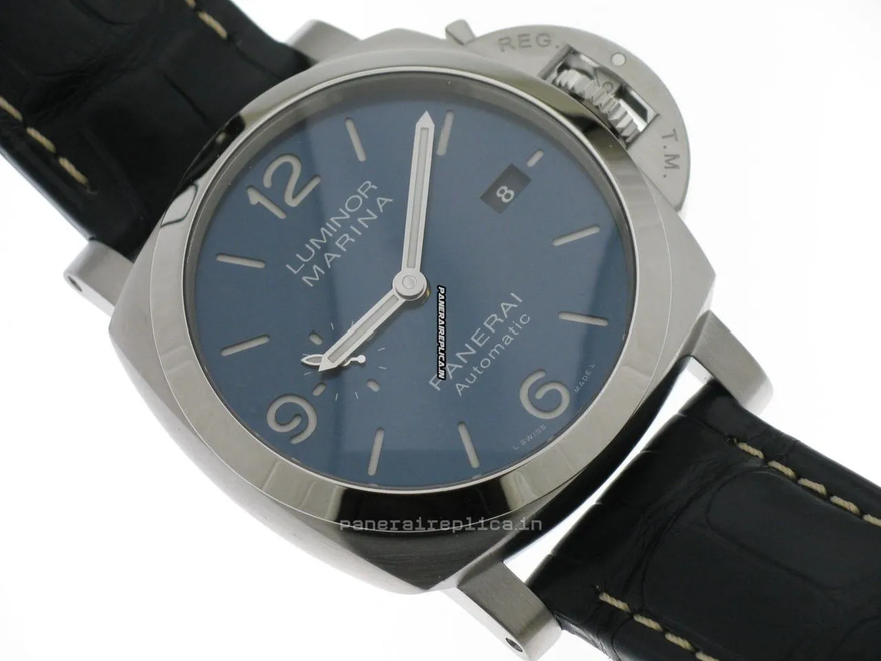 Alternative view of Excellent Copy Panerai Luminor Marina 44mm Steel Case Mens/unisex Automatic Watch