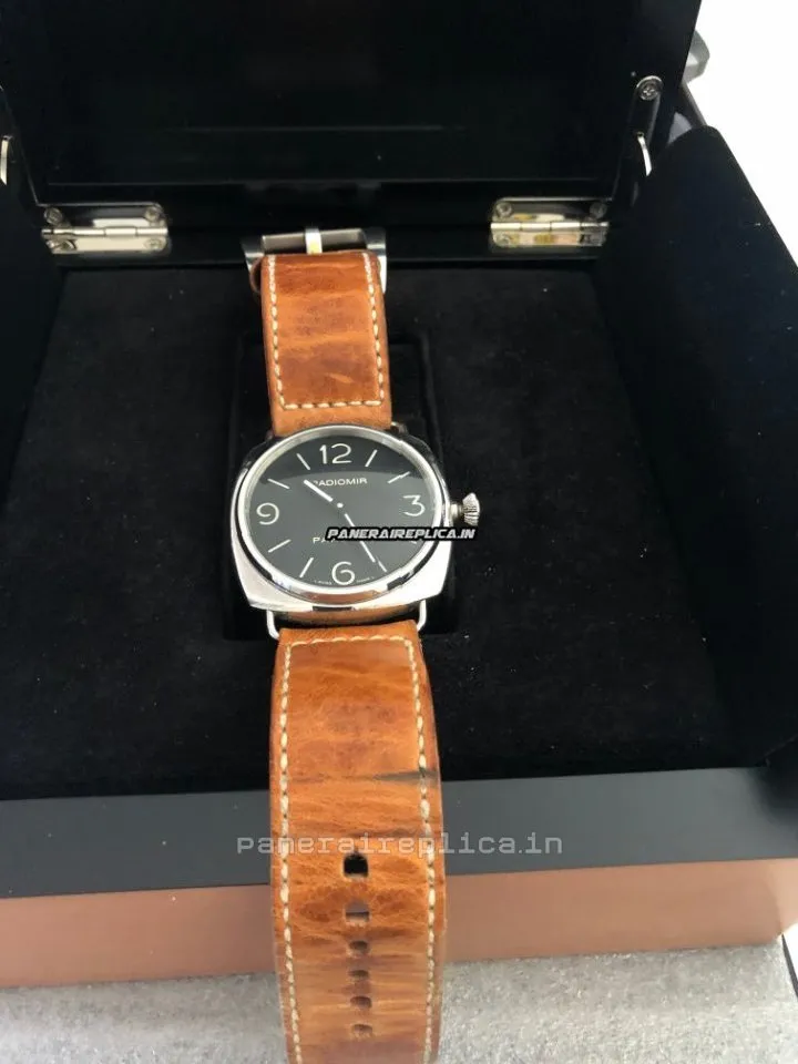 Reliable Replicas Panerai Radiomir 45mm Steel Case Mens/unisex Manual Winding Watch