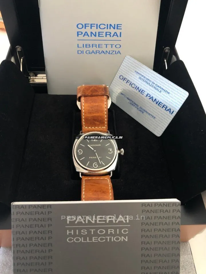 Alternative view of Reliable Replicas Panerai Radiomir 45mm Steel Case Mens/unisex Manual Winding Watch