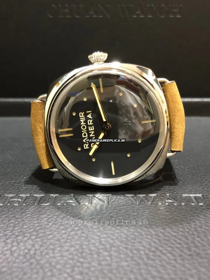 Special Imitation Panerai Radiomir 3 Days Gmt 47mm Steel Case Mens/unisex Manual Winding Watch