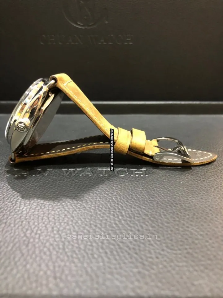 Alternative view of Special Imitation Panerai Radiomir 3 Days Gmt 47mm Steel Case Mens/unisex Manual Winding Watch