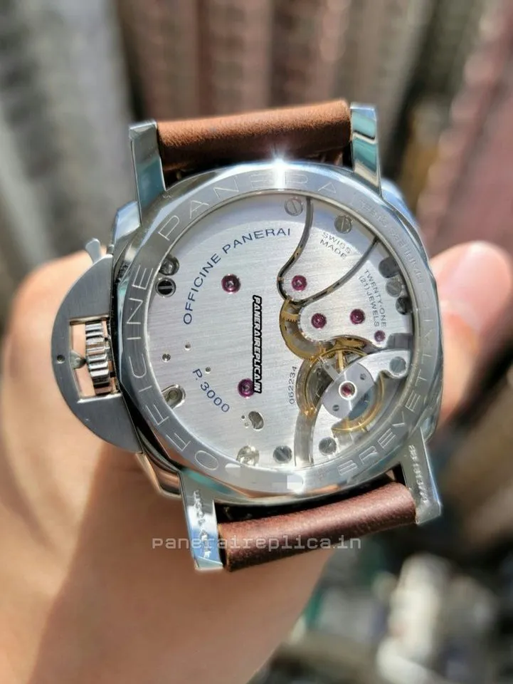 Alternative view of Excellent Fakes Panerai Special Editions 47mm Steel Case Mens/unisex Manual Winding Watch