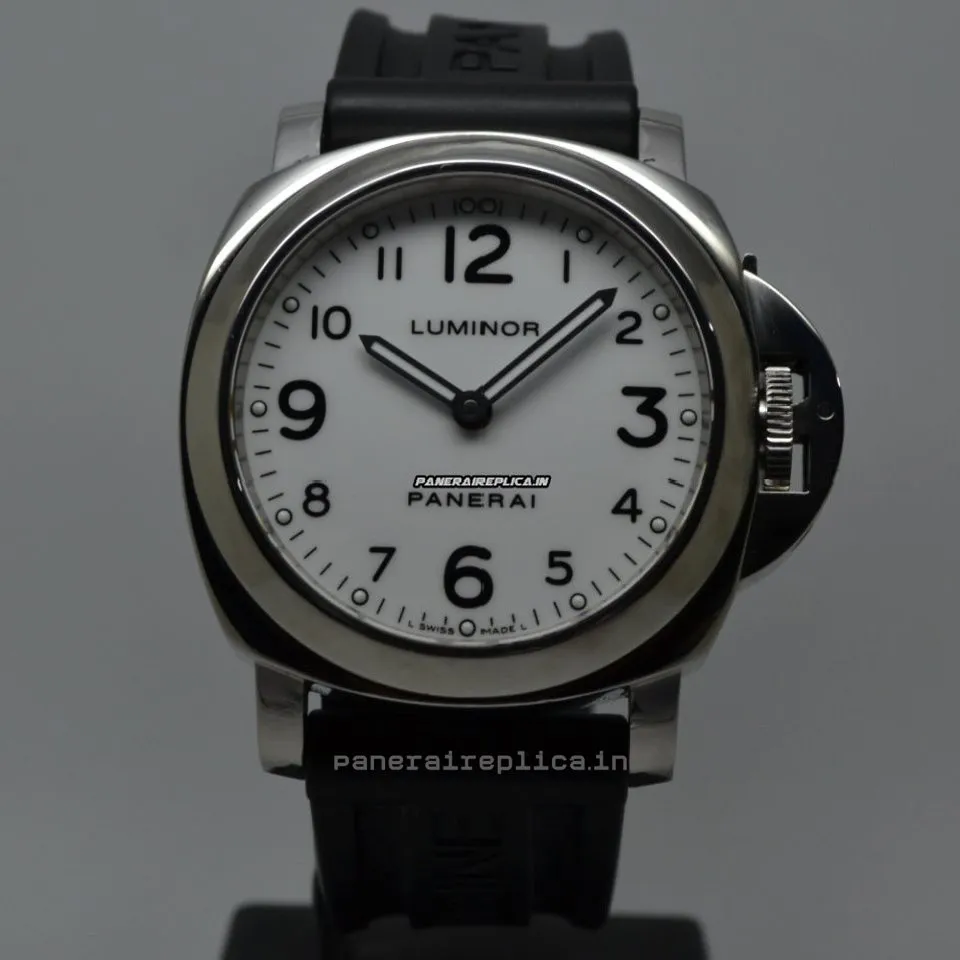 Alternative view of Wonderful Clone Panerai Luminor Base 44mm Steel Case Mens/unisex Manual Winding Watch